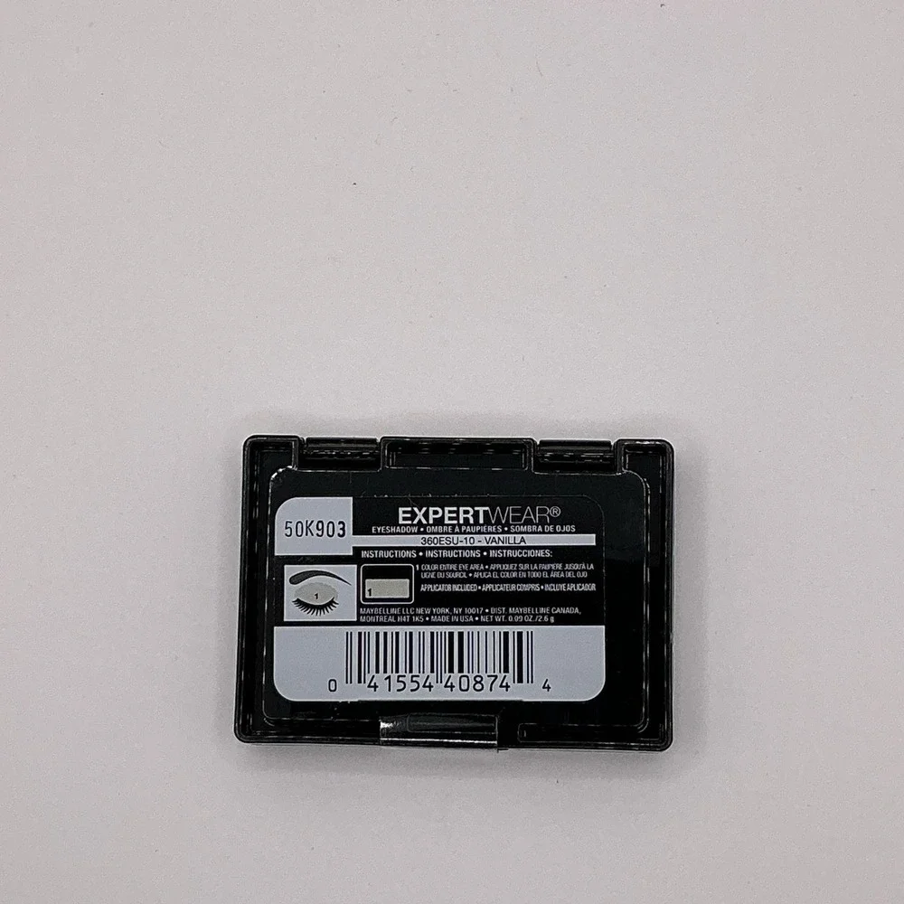 Maybelline Eyeshadow White Expert Wear Sealed‎ 10S Vanilla